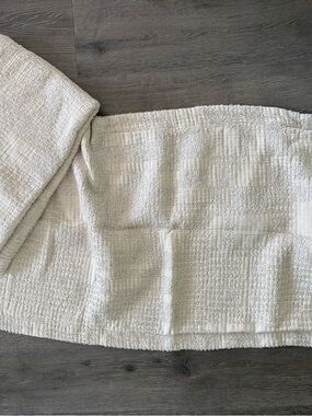 NWOT Southern Living Cream King Shams